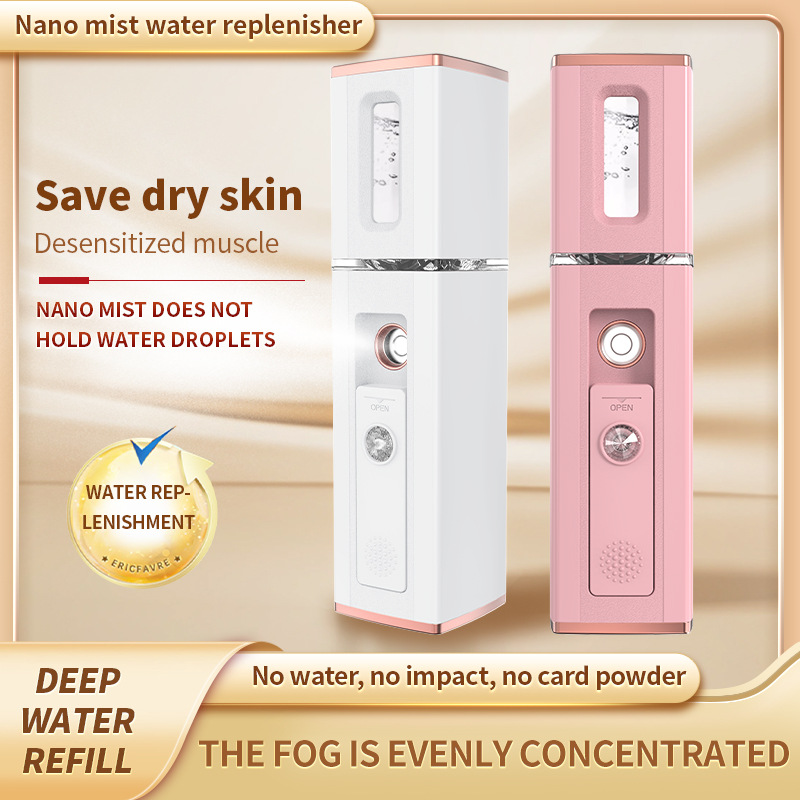 Facial Steamer Nano - Spruzzatore Facciale a Nebbia Nano, Idratante
