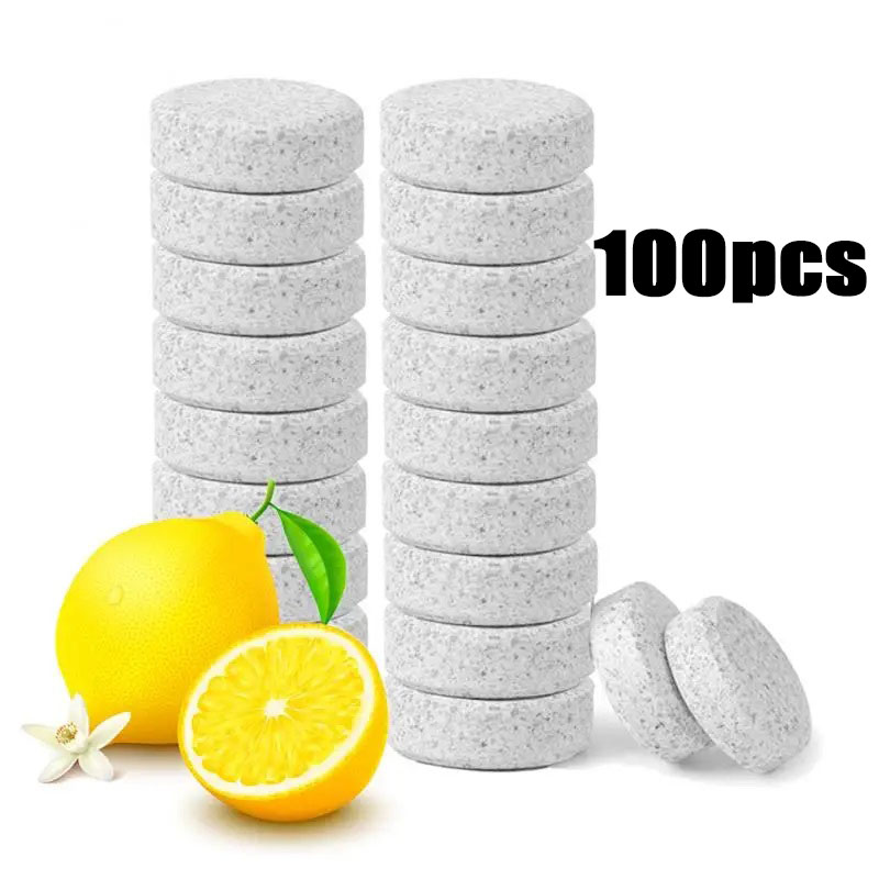 Shower Steamer Tablet - 10/50/100pcs Potente Schiuma Cleaner Multi Funzionale