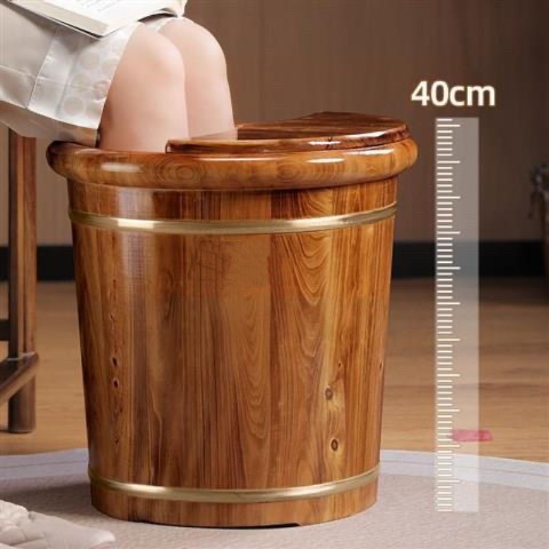 Secchio in legno per pediluvio - Spa & Wellness Earth City Москва recensione e prezzo