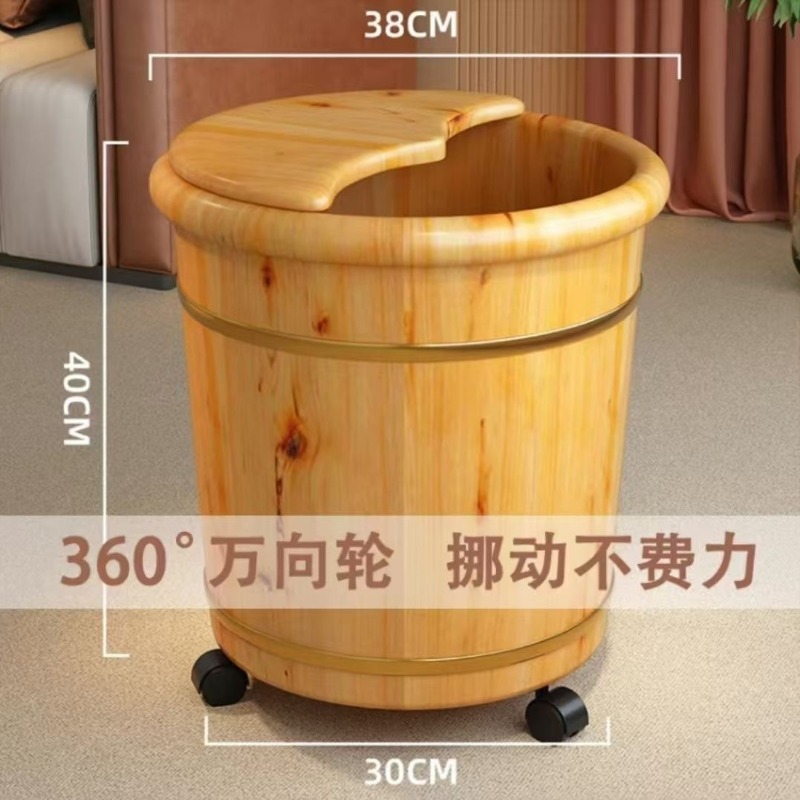 Secchio in legno per pediluvio - Spa & Wellness Earth City Москва recensione e prezzo