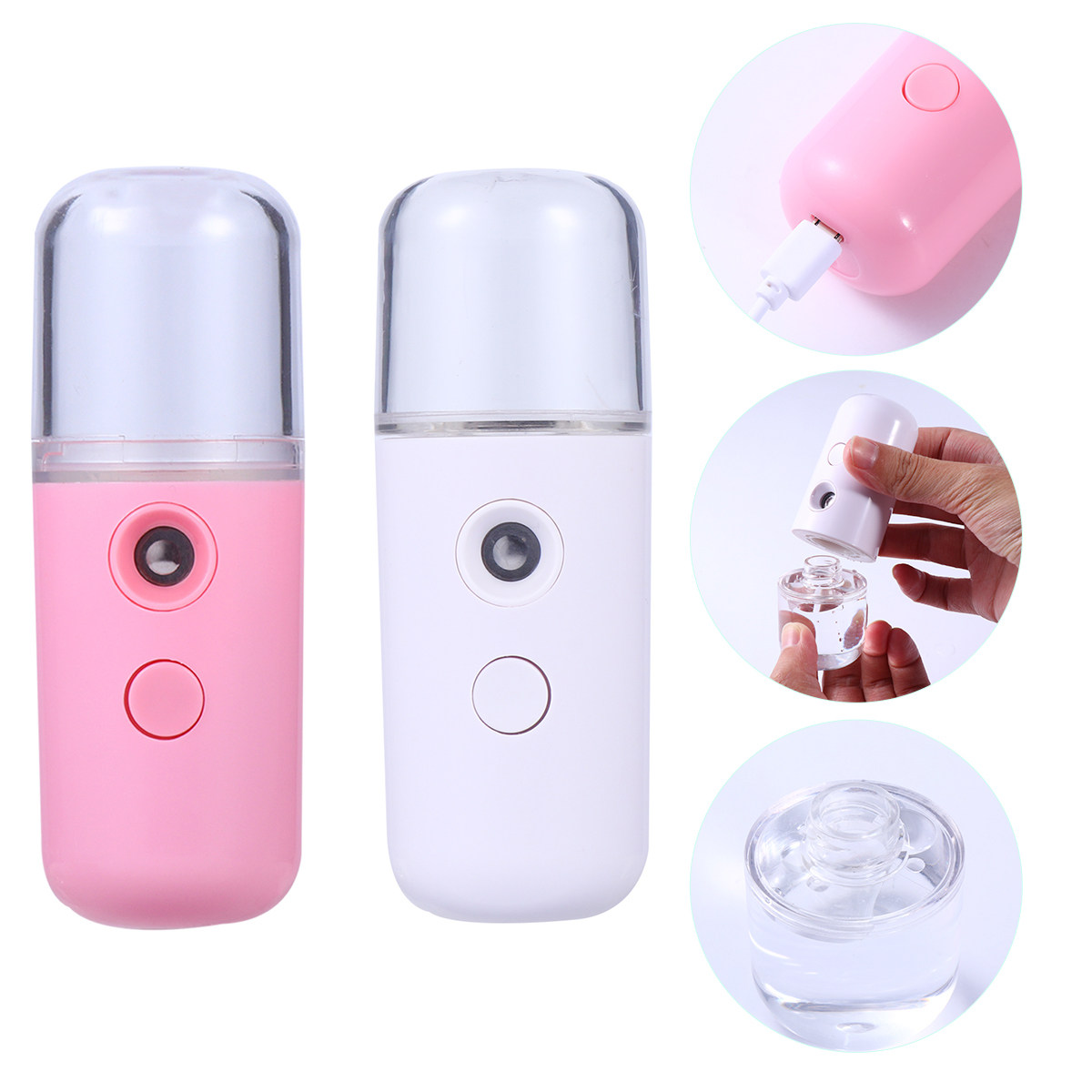 2 Pezzi Nano Mini Umidificator - Facial Steamer Nano recensione e prezzo